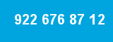 922 676 87 12